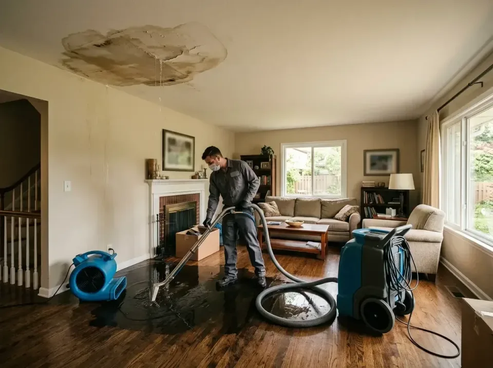 attic-pipe-burst-ceiling-drip-008 — frequently asked questions, Water Damage Restoration & Carpet Care in Redondo Beach, CA
